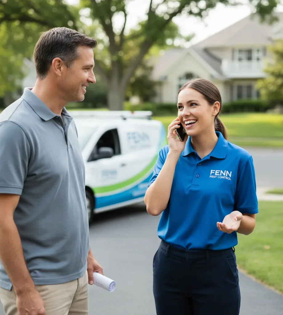 Fenn Pest Control customer support in Harvest